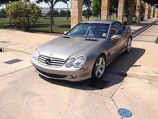 2004 mercedes sl500 convertible,pewter metallic  gray,low miles,heated/vent seat