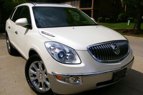 2012 buick enclave, awd, leather, dvd, sunroof, 7000 mile, rebuilt, warranty