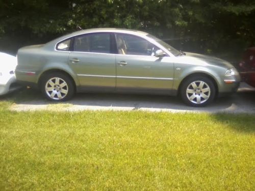 2001 volkswagen passat glx sedan 4-door 2.8l