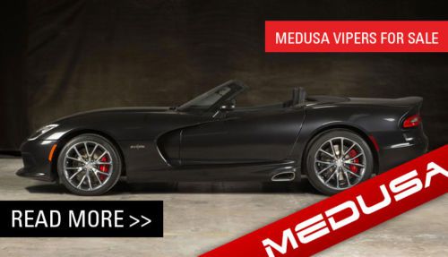 2014 &#034;medusa&#034; viper convertible 1 of 10 being built