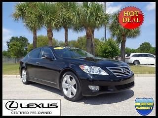 Lexus certified 2012 ls 460 navigation comfort package 19&#034; alloys &amp; more! $ave