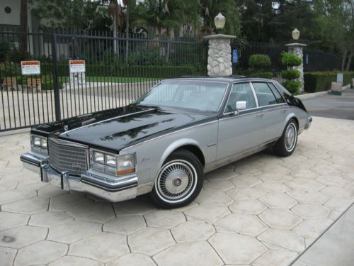 1983 cadillac seville elegante sedan 4-door 4.1l