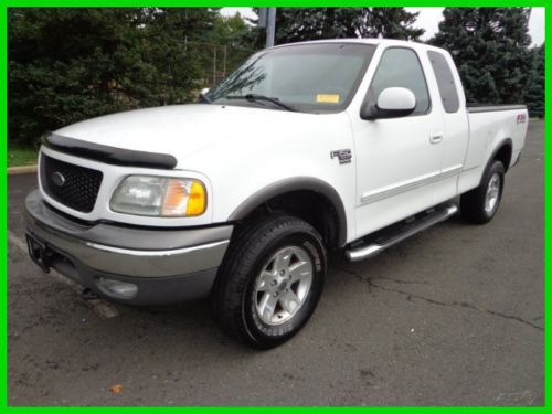 2002 ford f-150 fx4 ext cab 4x4 pickup truck v-8 auto 131k miles no reserve