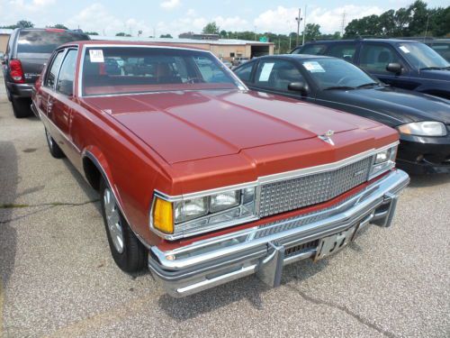 1977 chevrolet caprice classic sedan 4-door