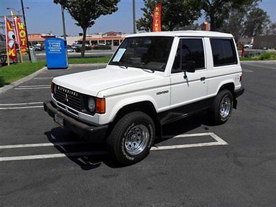 1987 mitsubishi montero sport california car no rust clean carfax