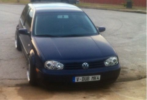 02 vw golf gti 1.8t indigo/blue