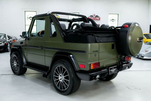 2001 mercedes-benz g-class g500 cabriolet europa