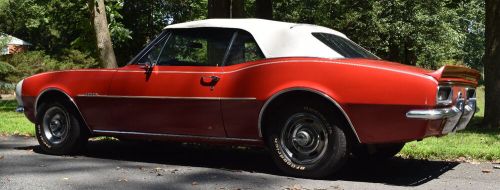 1967 chevrolet camaro convertible 327 v8 power top