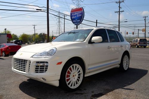 2008 porsche cayenne turbo white