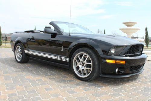 2007 ford mustang shelby gt500 convertible 2-door 5.4l