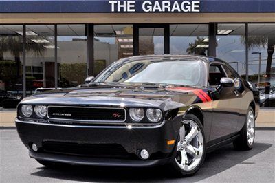 2013 dodge challenger r/t plus 5.7l 375hp v8 6-spd manual trans,dark slate/red!