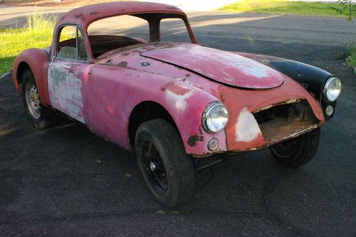 1958 mga coupe with 1500 cc motor and 3 synchro transmission