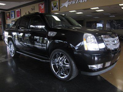 2008 cadillac escalade ext awd black on black fully loaded