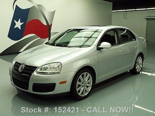 2010 volkswagen jetta wolfsburg htd seats sunroof 45k texas direct auto