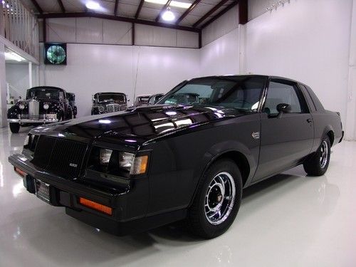 1987 buick grand national, all original books &amp; manuals, service records!