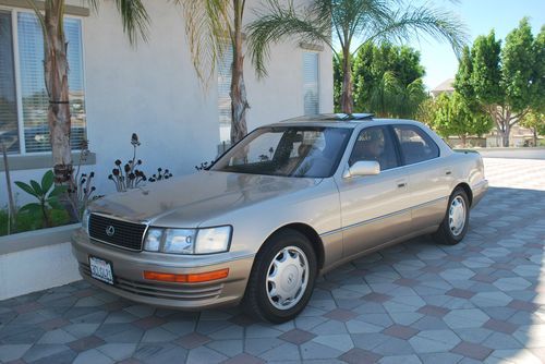 1993 lexus ls400 base sedan 4-door 4.0l