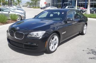 2013 bmw 7 series 750li  m sport package 3200 miles