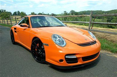 2007 porsche 911 turbo in gt orange with 5k miles/flawless!!!!