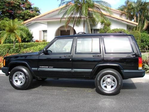 2000 jeep cheokee sport 4x4 137k fl rust free no reserve