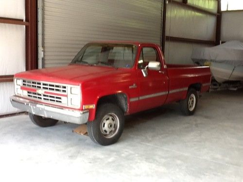 1986 chevrolet 2500 4x4 lwb