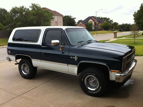 1986 chevrolet k5 blazer silverado sport utility 2-door 5.0l