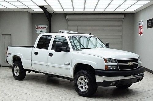 2007 chevy 2500hd diesel 4x4 lt3 sunroof heated leather bose texas crew