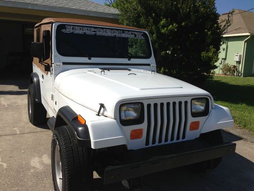 1993 jeep wrangler s sport utility 2-door 2.5l