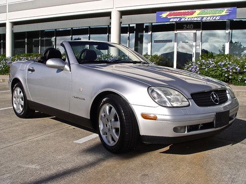 1998 mercedes benz slk230 kompressor convertible clean carfax