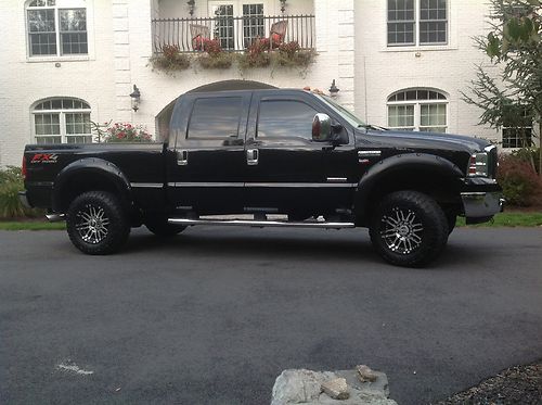 2007 ford  f350 lariat super duty fx-4 off road  sunroof leather 4-door  4x4