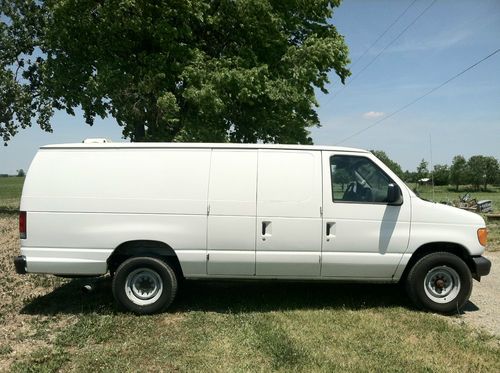 Ford e350 extended cargo van used #3