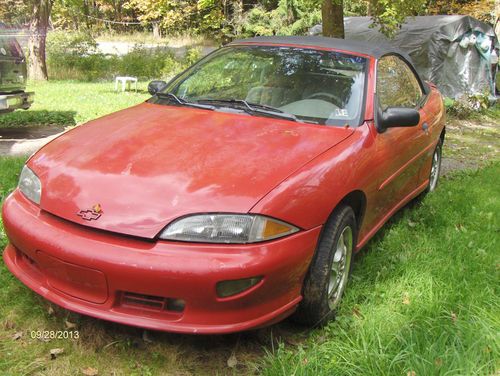 1998 chevrolet cavalier z24 convertible 2-door 2.4l