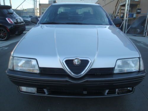 1991 alfa romeo 164l automatic very good condition salvage history