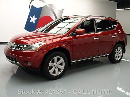 2006 nissan murano sl sunroof leather rear cam only 49k texas direct auto