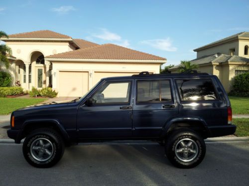 100% rust free jeep cherokee limited 2000 4x4