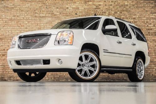 2013 gmc yukon denali awd! 1ownr! navigation! rear camera/dvd! vogues! 6k mi!