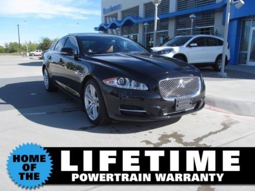 2012 jaguar xj/1 owner/life time warranty/nav/luxury/low miles