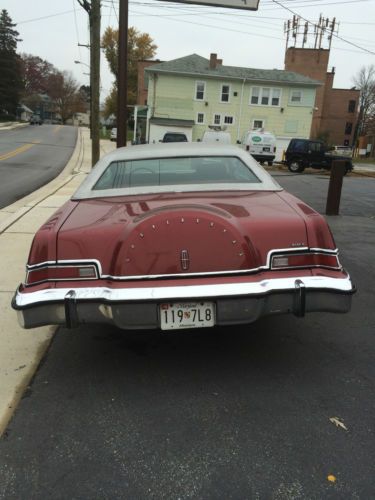 1976 lincoln mark iv base coupe 2-door 7.5l