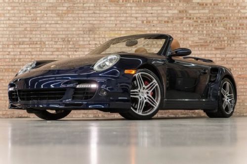 2008 porsche 911 turbo cabriolet! navigation! gt2 seats! tiptronic! certified!