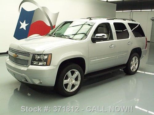 2013 chevy tahoe ltz 4x4 sunroof nav rear cam dvd 3 mi texas direct auto