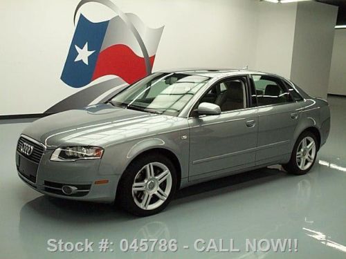 2007 audi a4 quattro sedan awd htd leather sunroof 58k texas direct auto