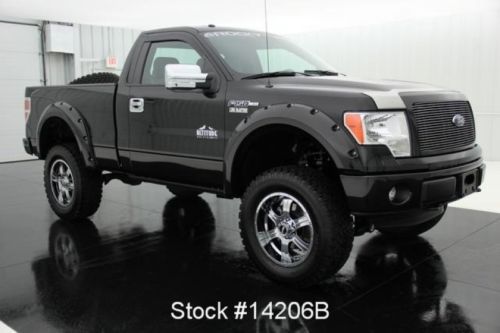 13 5.0 v8 rocky ridge stx regular cab 6 in lift 4x4 1 owner 20in wheels