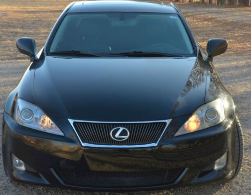 Lexus 2008, black, premium package, 2.5l automatic with paddle shifters