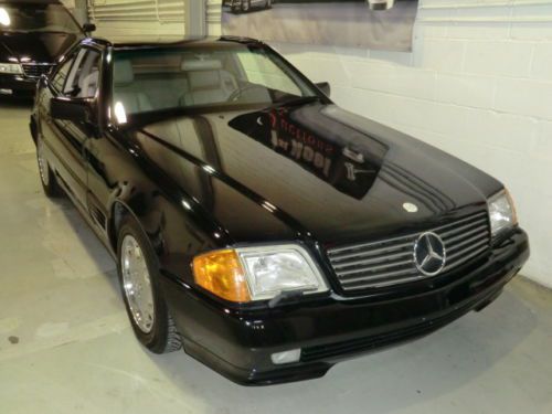 1994 mercedes benz sl500 sl 500 roadster black fully loaded only 71k miles