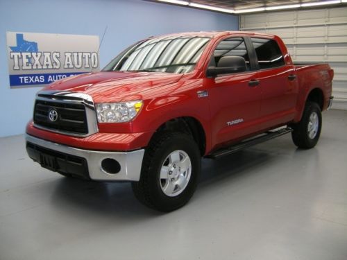 We finance!!!  2012 toyota tundra sr5 4x4 crewmax trd off road 27k texas auto