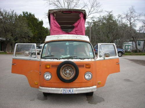 1974 volkswagon van westfalia camper