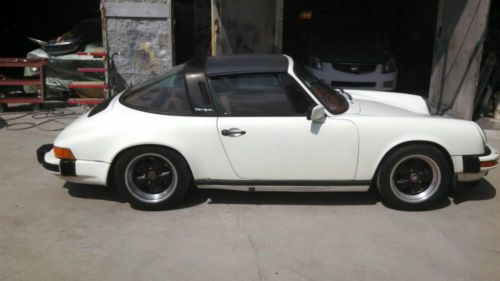 1985 porsche 911 carrera with targa top