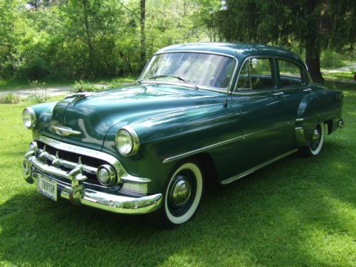 1953 chevy 210 deluxe 4 door