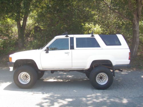 1989 toyota 4runner sr5 sport utility 2-door 3.0l, no reserve, nice conditiion