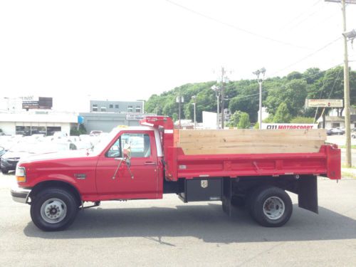 F-450 - f-series - mason dump body - 7.3l powerstroke turbo diesel - no reserve