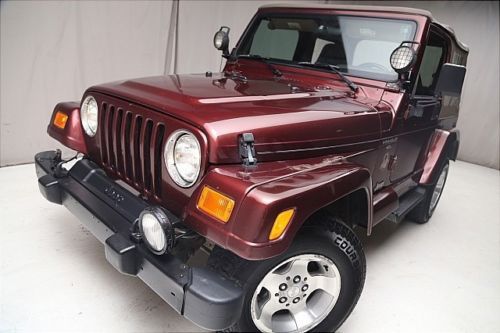 We finance! 2001 jeep wrangler sahara 4wd